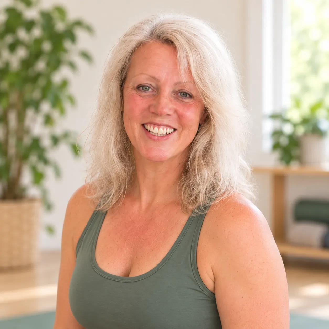 Yvette, your Pilates teacher